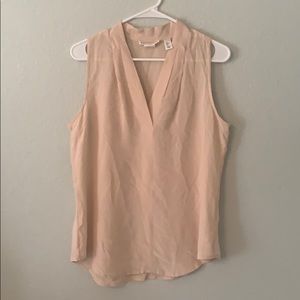Max Studio Silk Sleeveless Blouse Size Large
